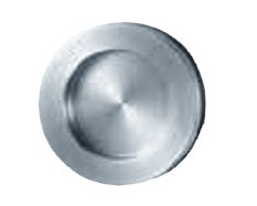 CIRCLE Húzókagyló üvegajtóhoz felragasztható, átm:68mm, rozsdamentes színű