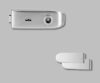CREATIVO üvegajtó-zár STUDIO pánttal BB, szatén alu CREATIVO üvegajtó-zár STUDIO pánttal BB, szatén alu